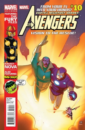 My new Avengers comic hits the shelves today!