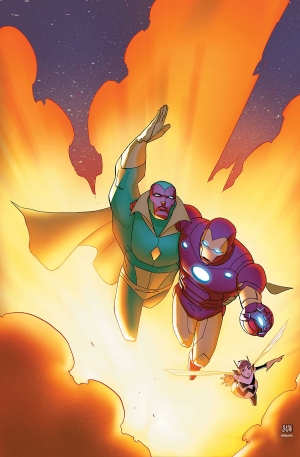 My Avengers comic soars!